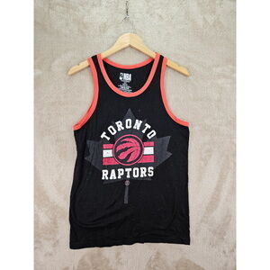 NBA Toronto Raptors Showdown Scoop-Neck Racerback Tank Top Black Women's Size S